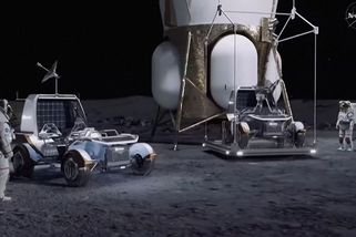 NASA představuje plány na lunární základnu